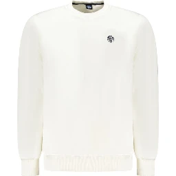 White Cotton Sweatshirt
