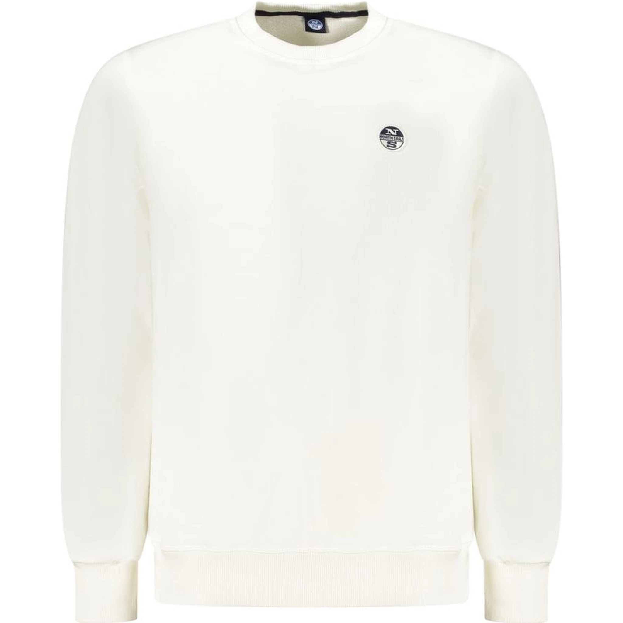 White Cotton Sweatshirt