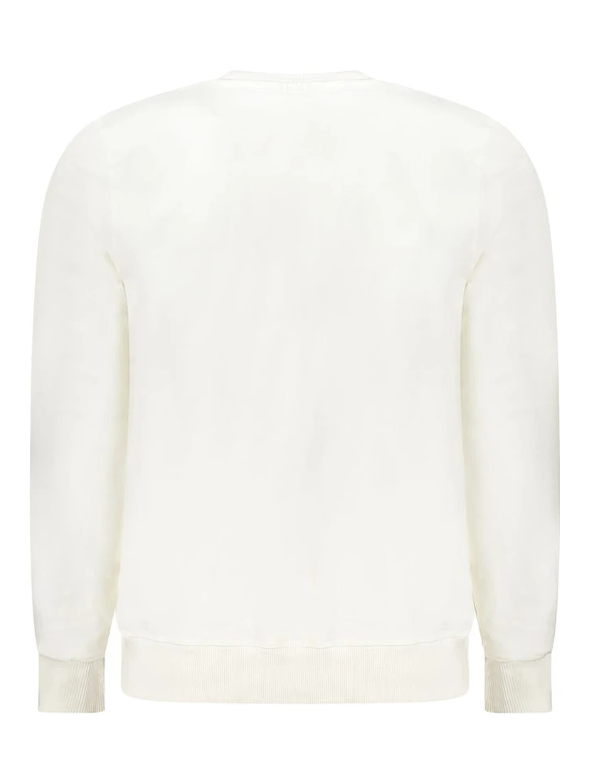 White Cotton Sweatshirt