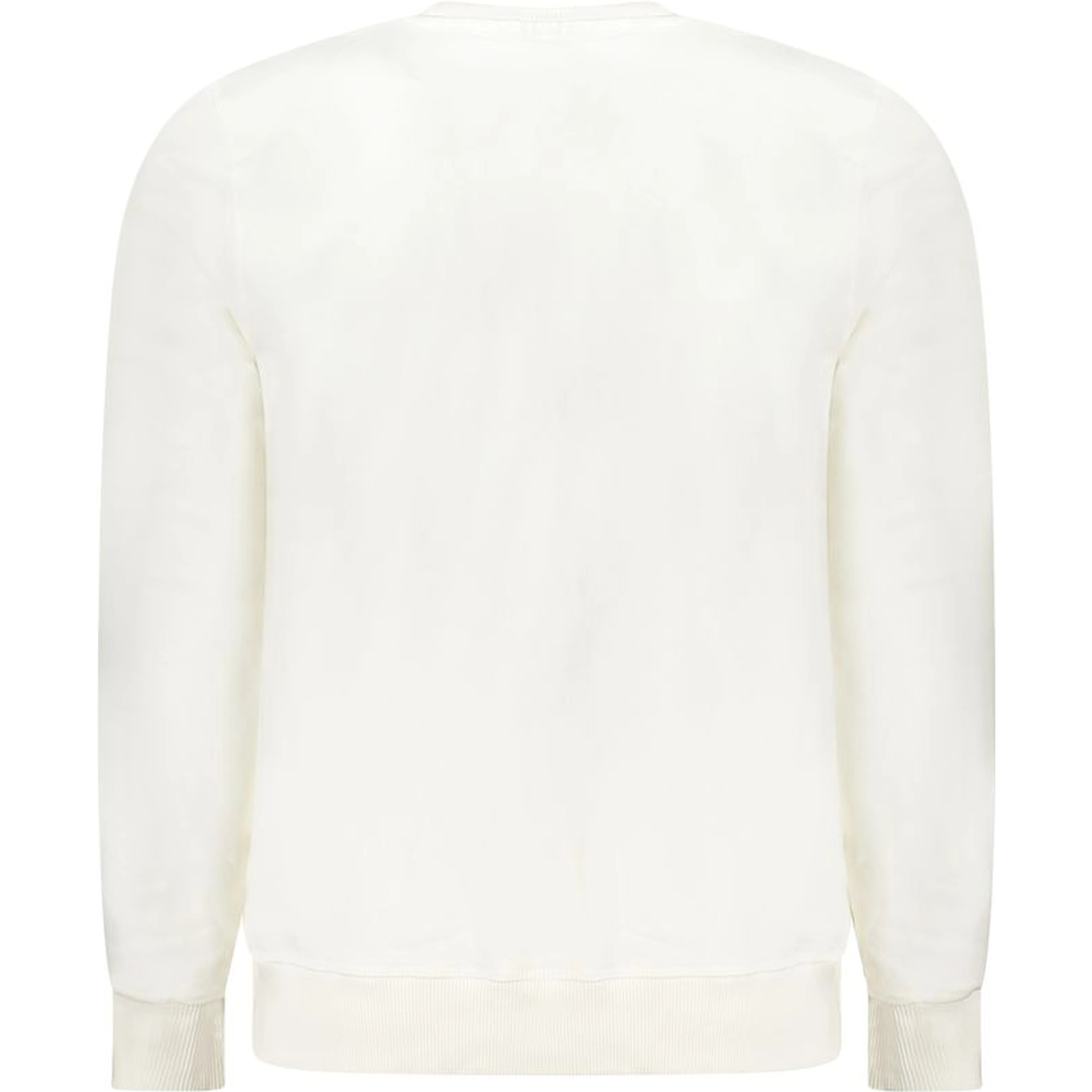 White Cotton Sweatshirt