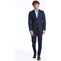 Blue Wool Suit