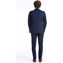 Blue Wool Suit