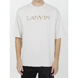Cotton t-shirt with logo