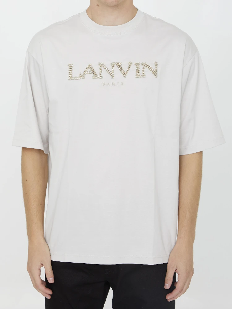 Cotton t-shirt with logo