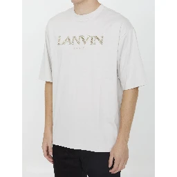 Cotton t-shirt with logo