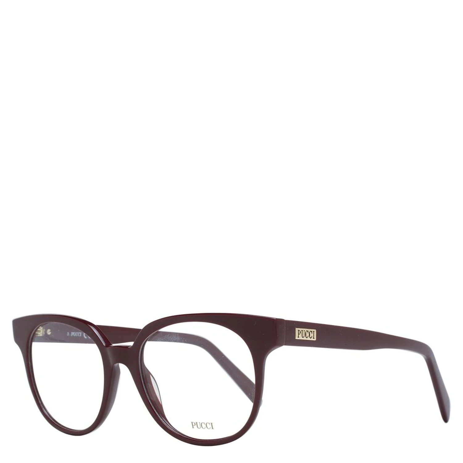 Burgundy Plastic Glasses (Frames)
