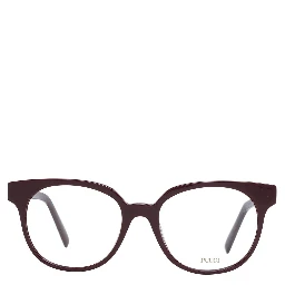 Burgundy Plastic Glasses (Frames)