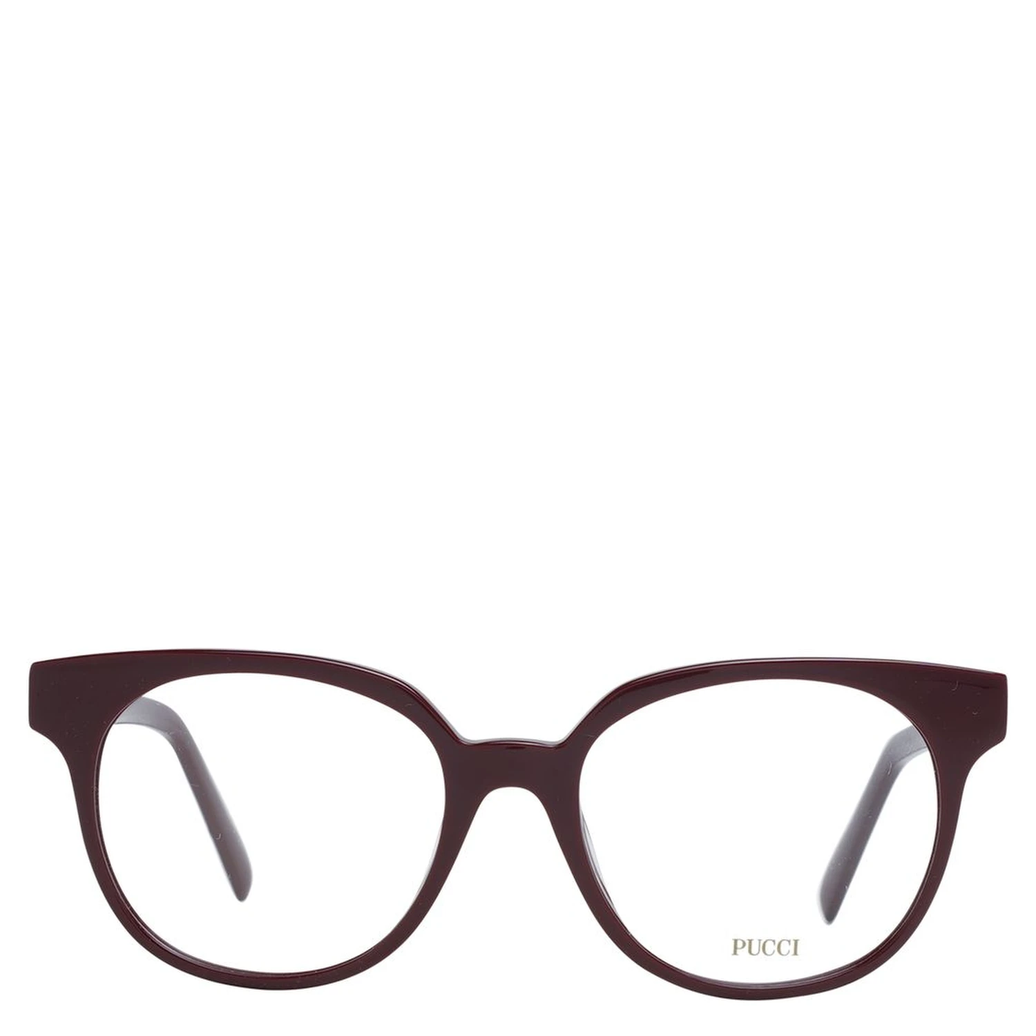 Burgundy Plastic Glasses (Frames)