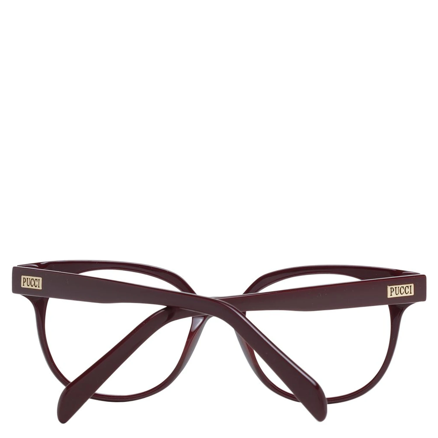 Burgundy Plastic Glasses (Frames)