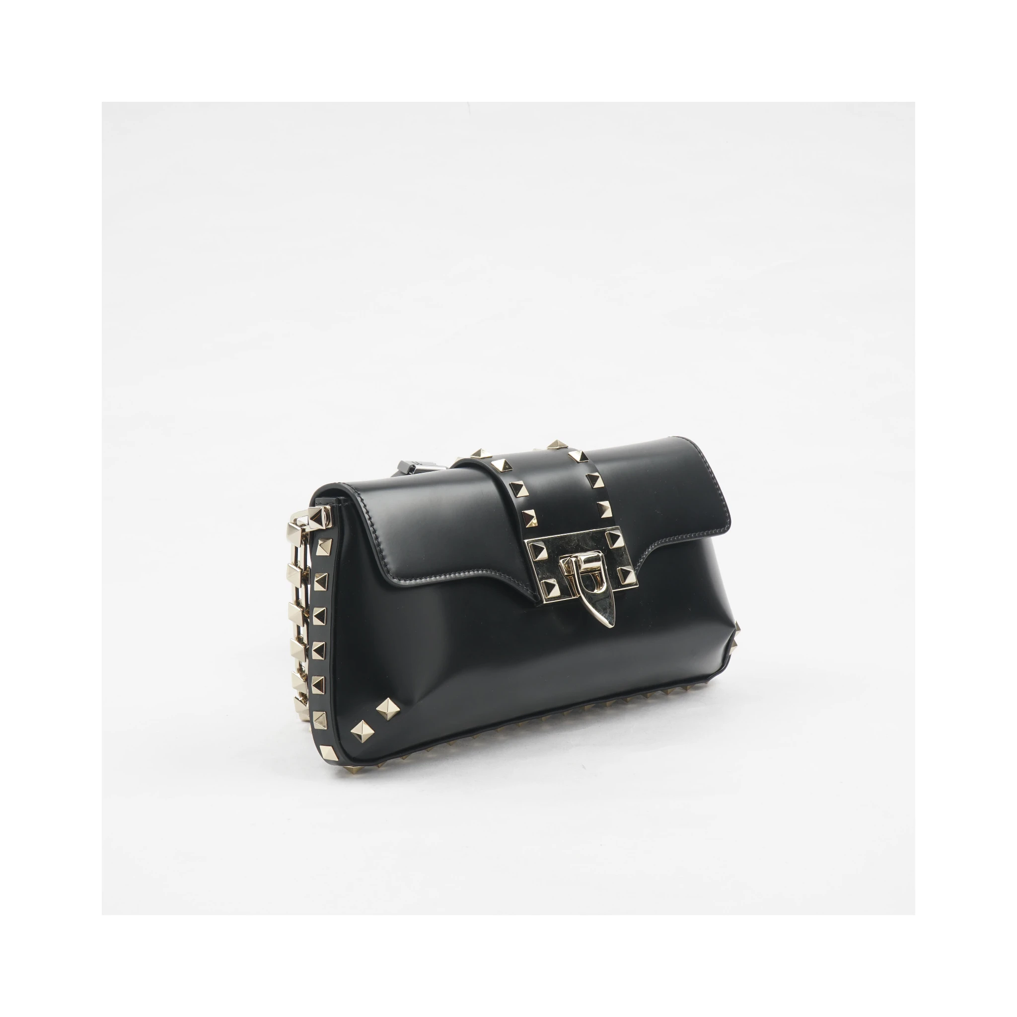 Rockstud Small Leather Shoulder Bag