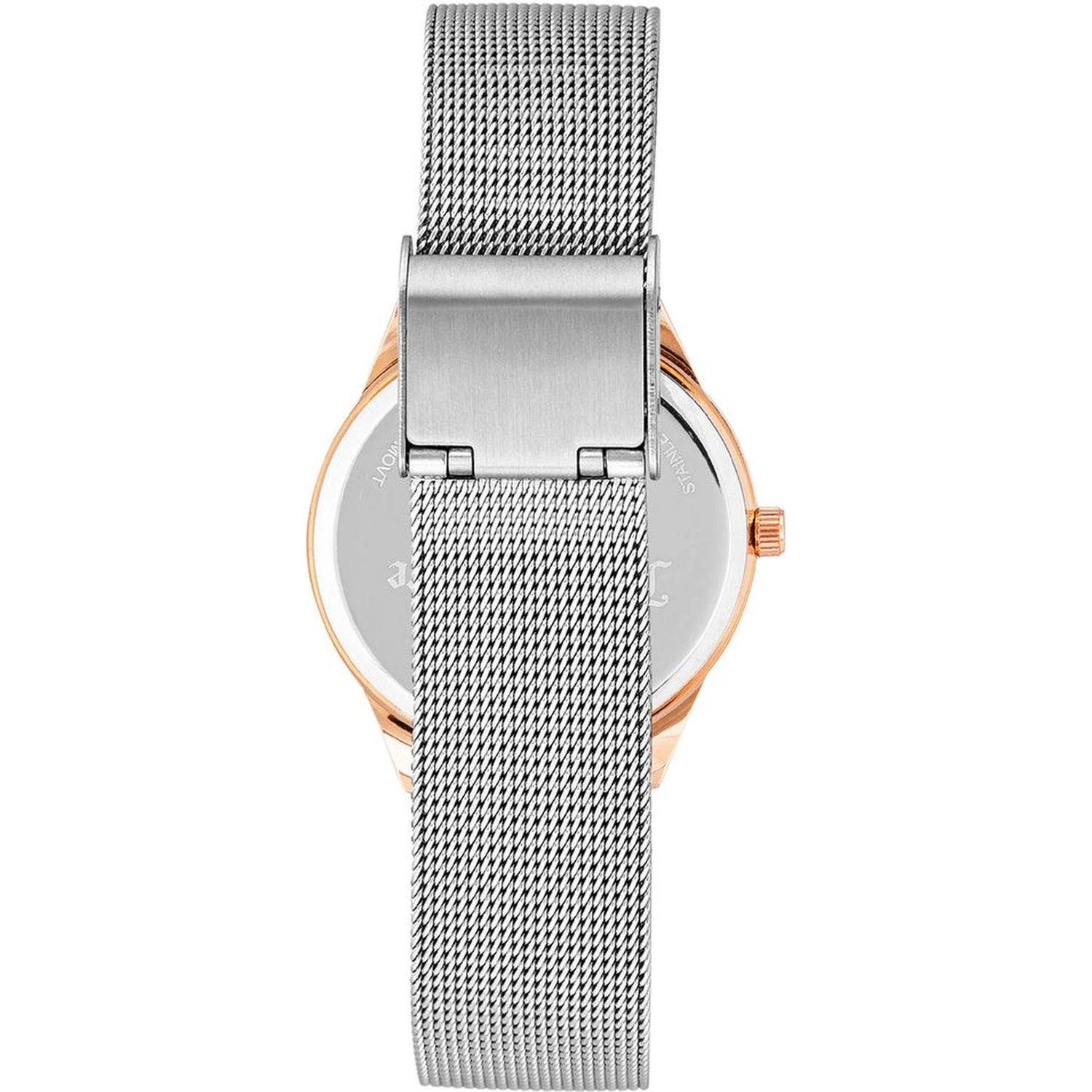 Silver Stainless Steel Dress Watch