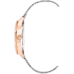 Silver Stainless Steel Dress Watch