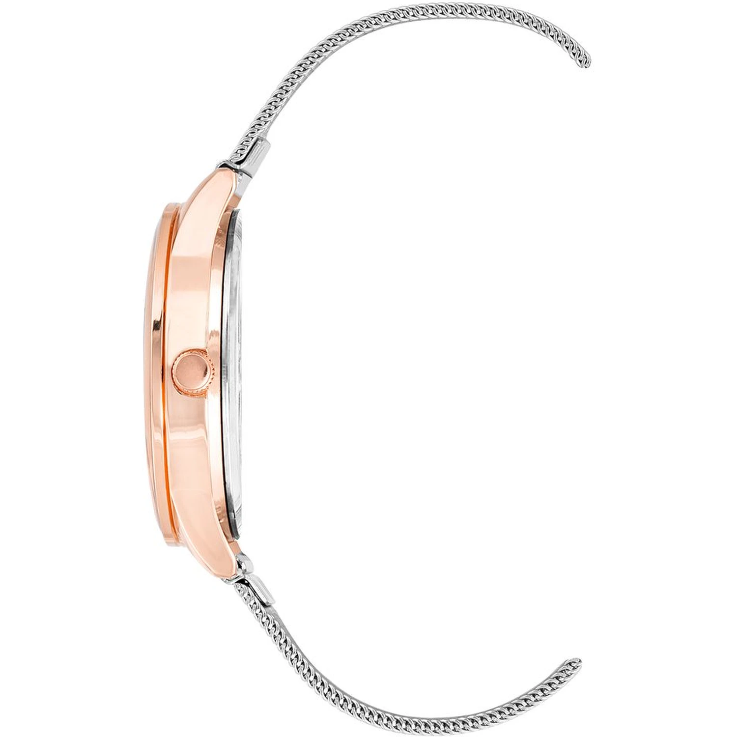 Silver Stainless Steel Dress Watch