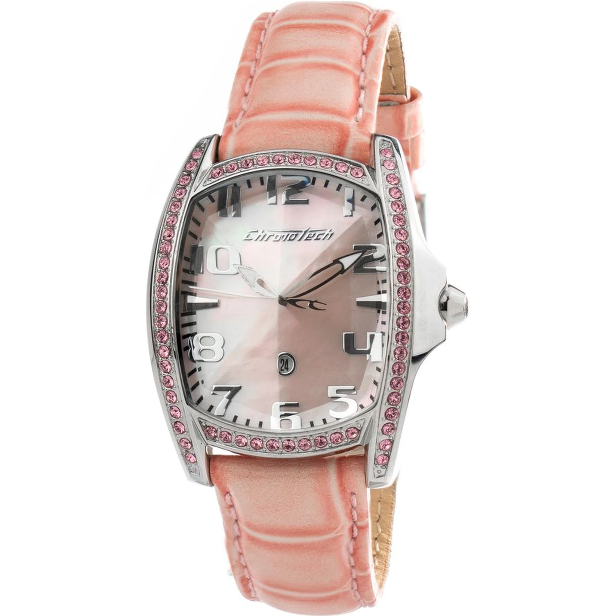 ساعة يد جلدية متعددة الألوان