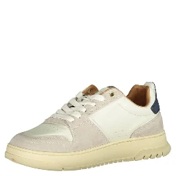White Polyester Sneaker