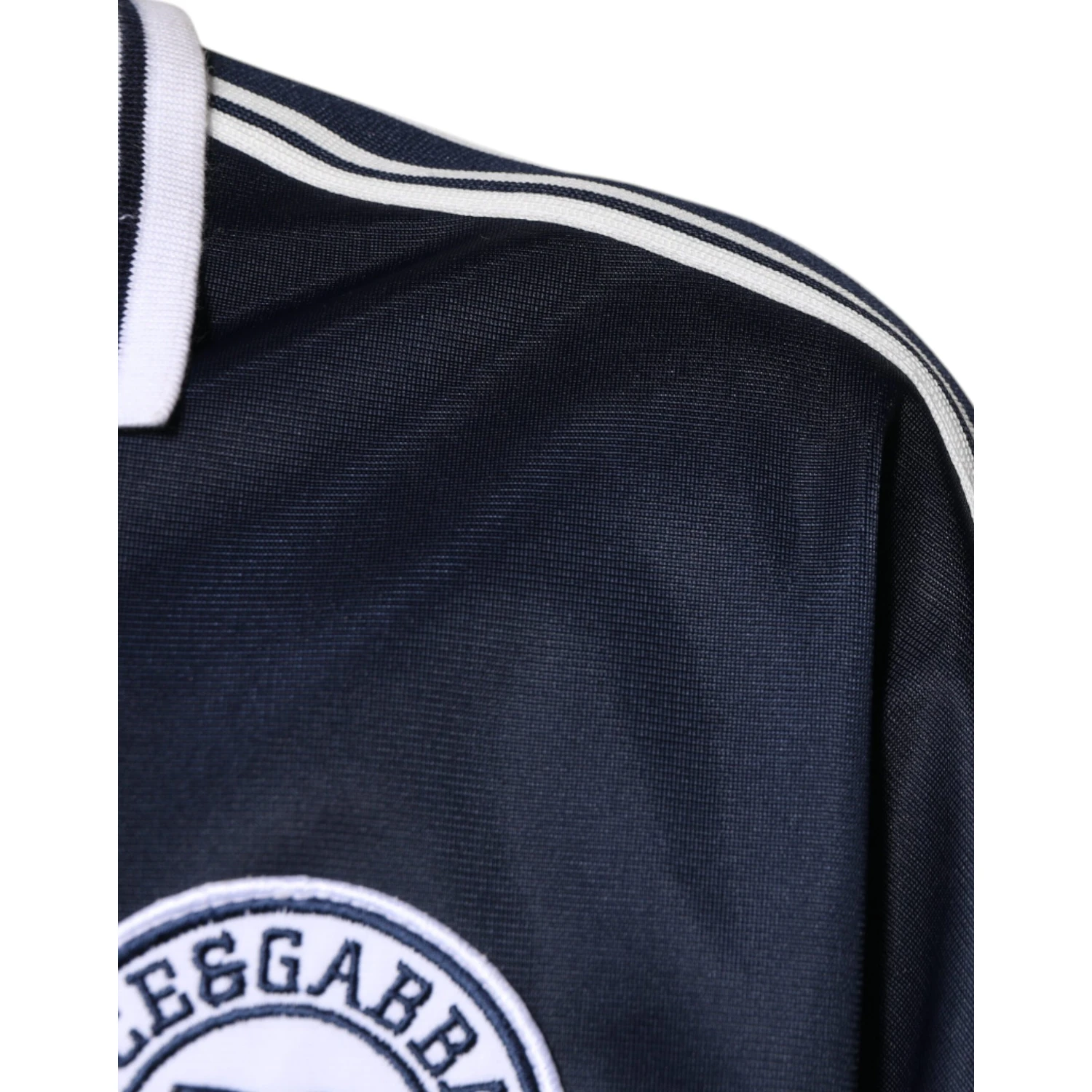 Blue White Milano Long Sleeve Jersey T-shirt