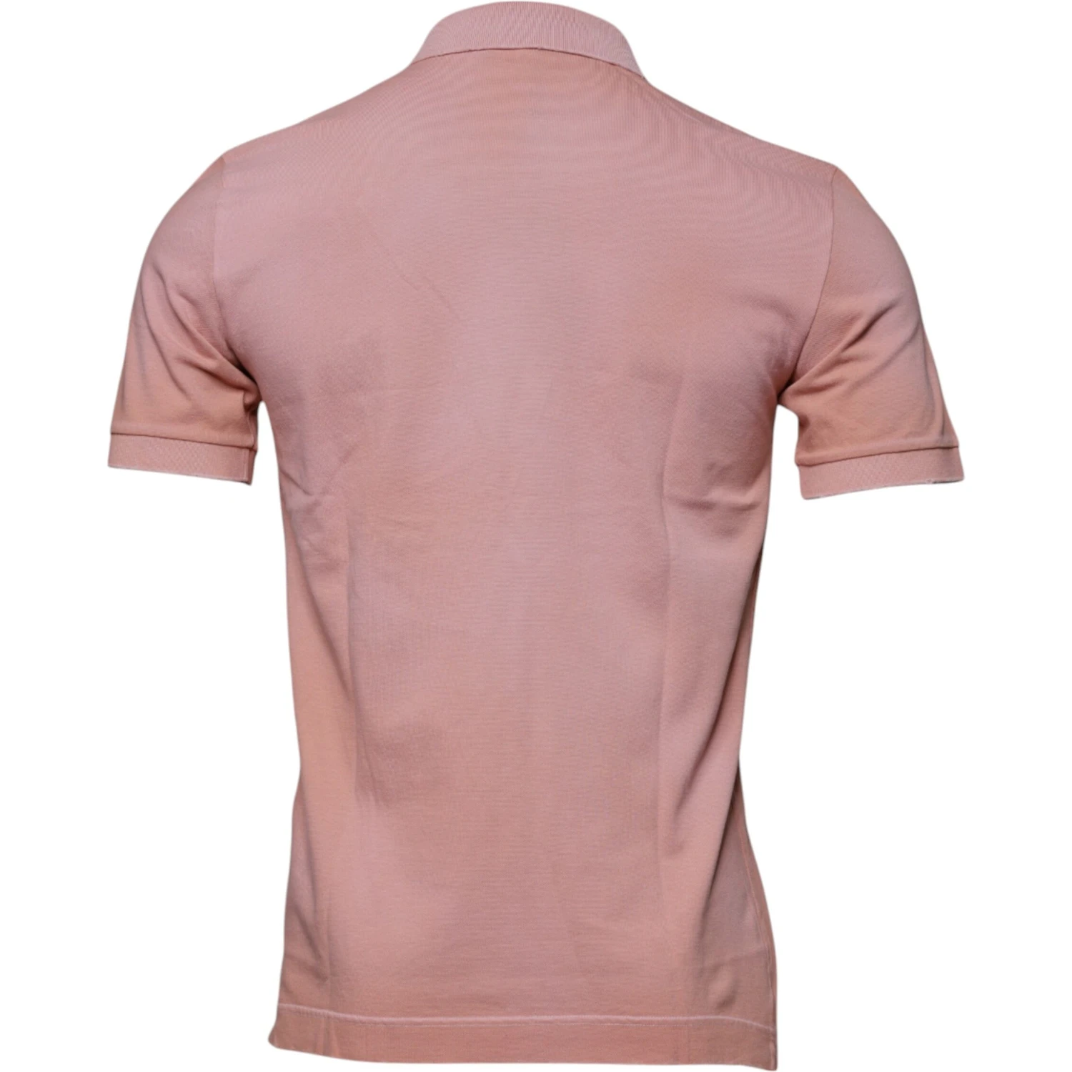 Pink Crown Collared Short Sleeve Polo T-shirt