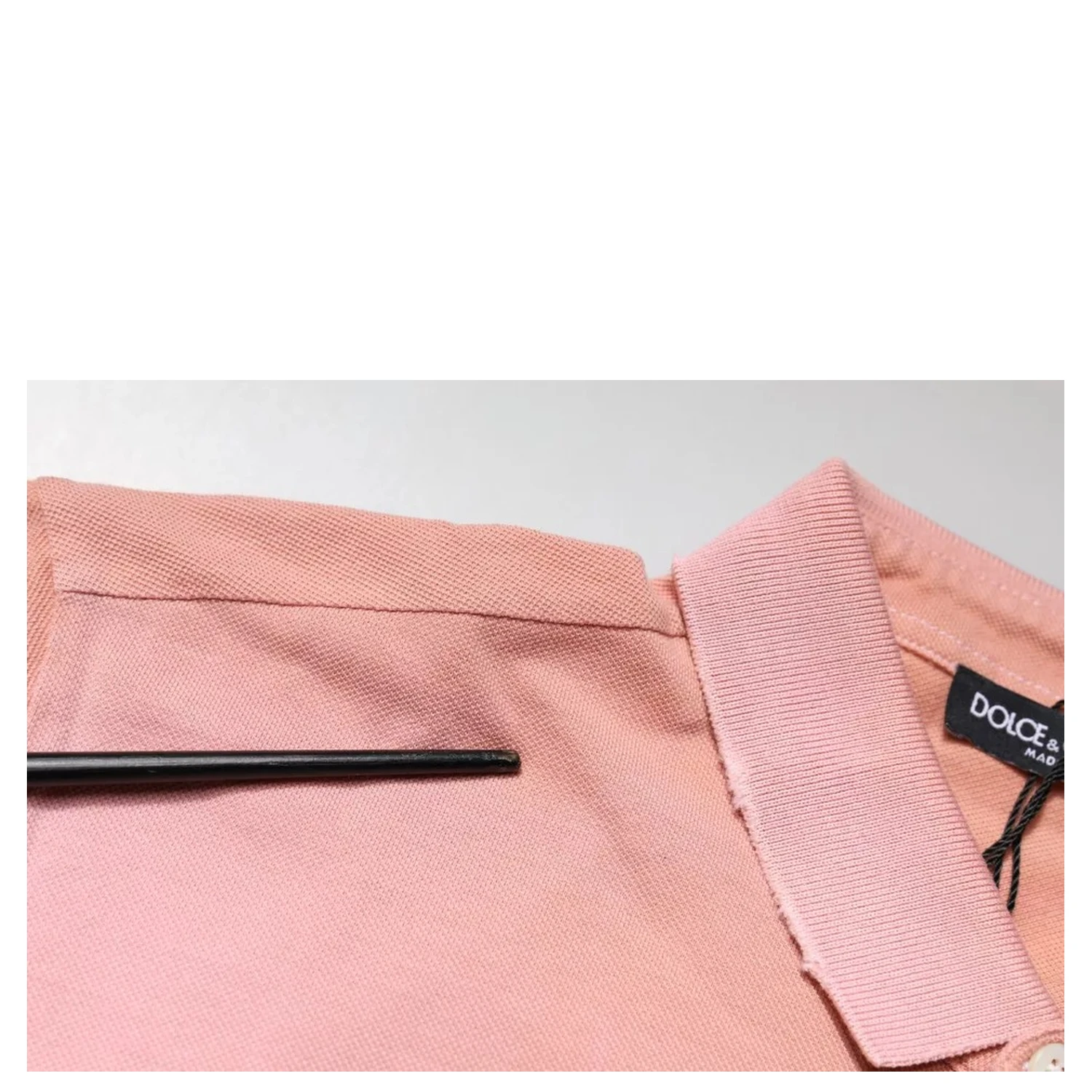 Pink Crown Collared Short Sleeve Polo T-shirt