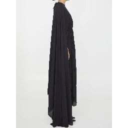 Technical crèpe dress