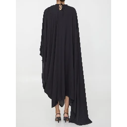 Technical crèpe dress