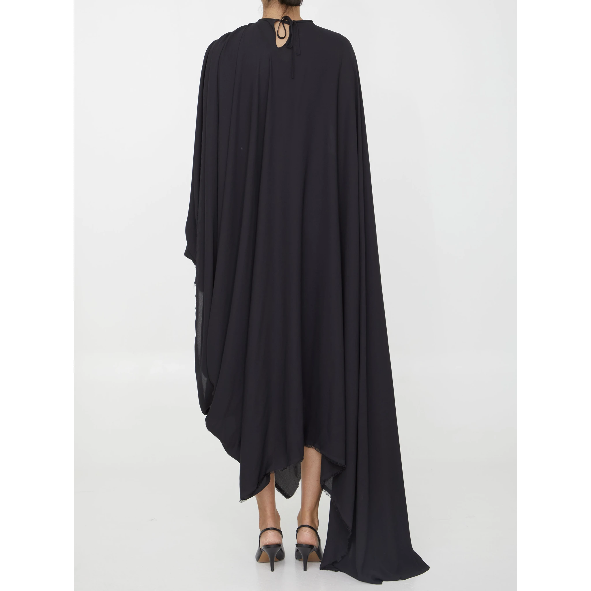 Technical crèpe dress