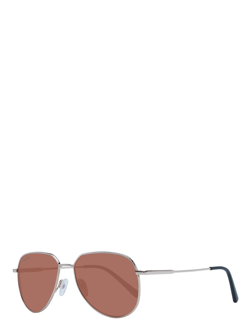 Rose Gold Metal Sunglasses