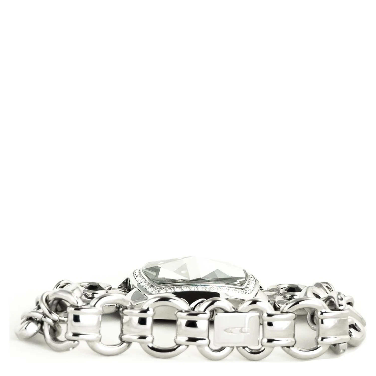 Silver Stainless Steel Bracelet Watch