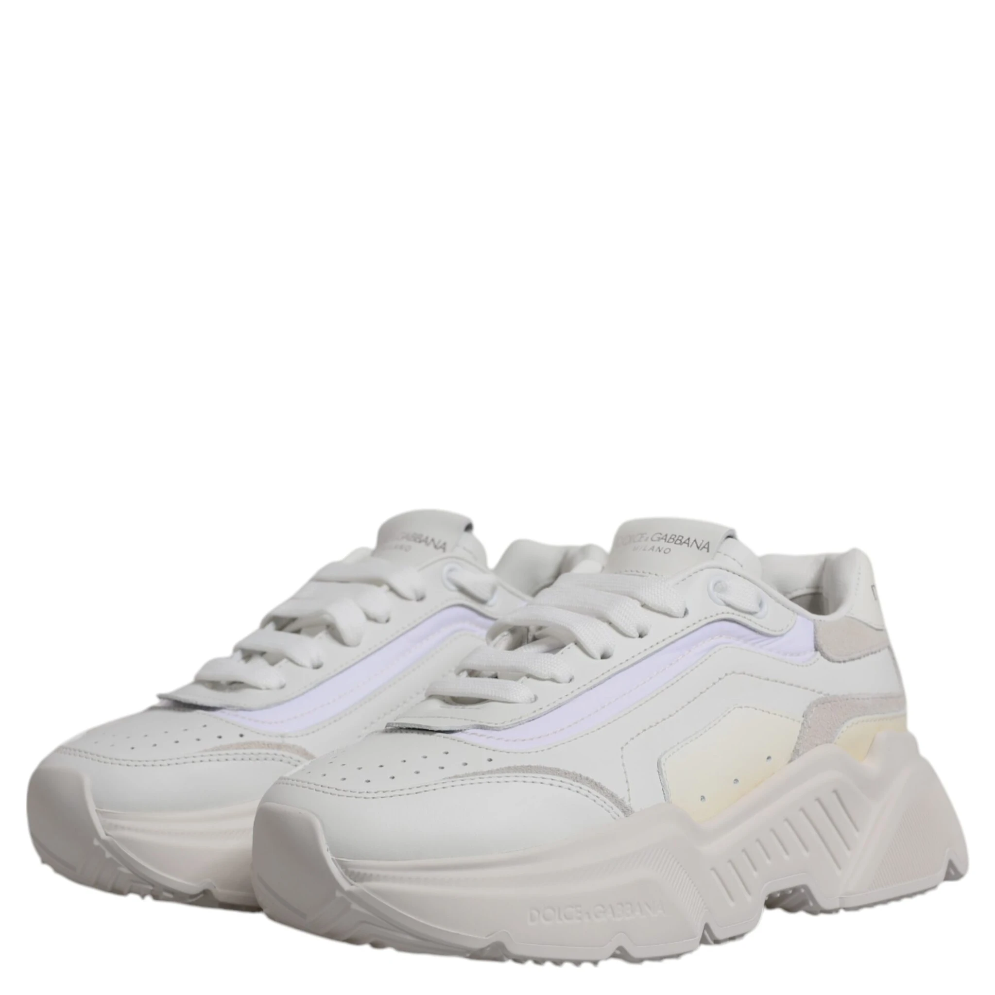 White Daymaster Low Top Sneakers Shoes