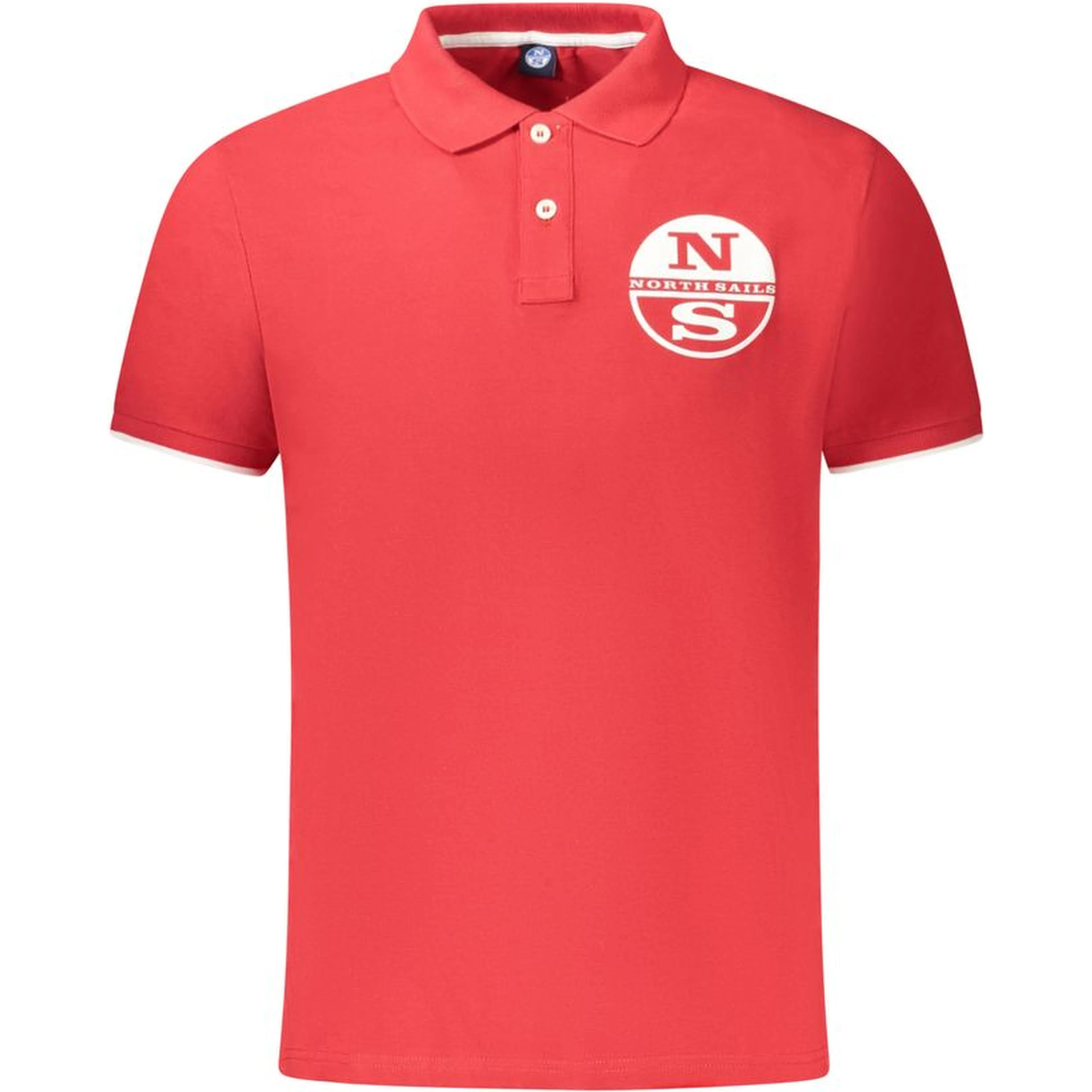 Red Cotton Polo Shirt