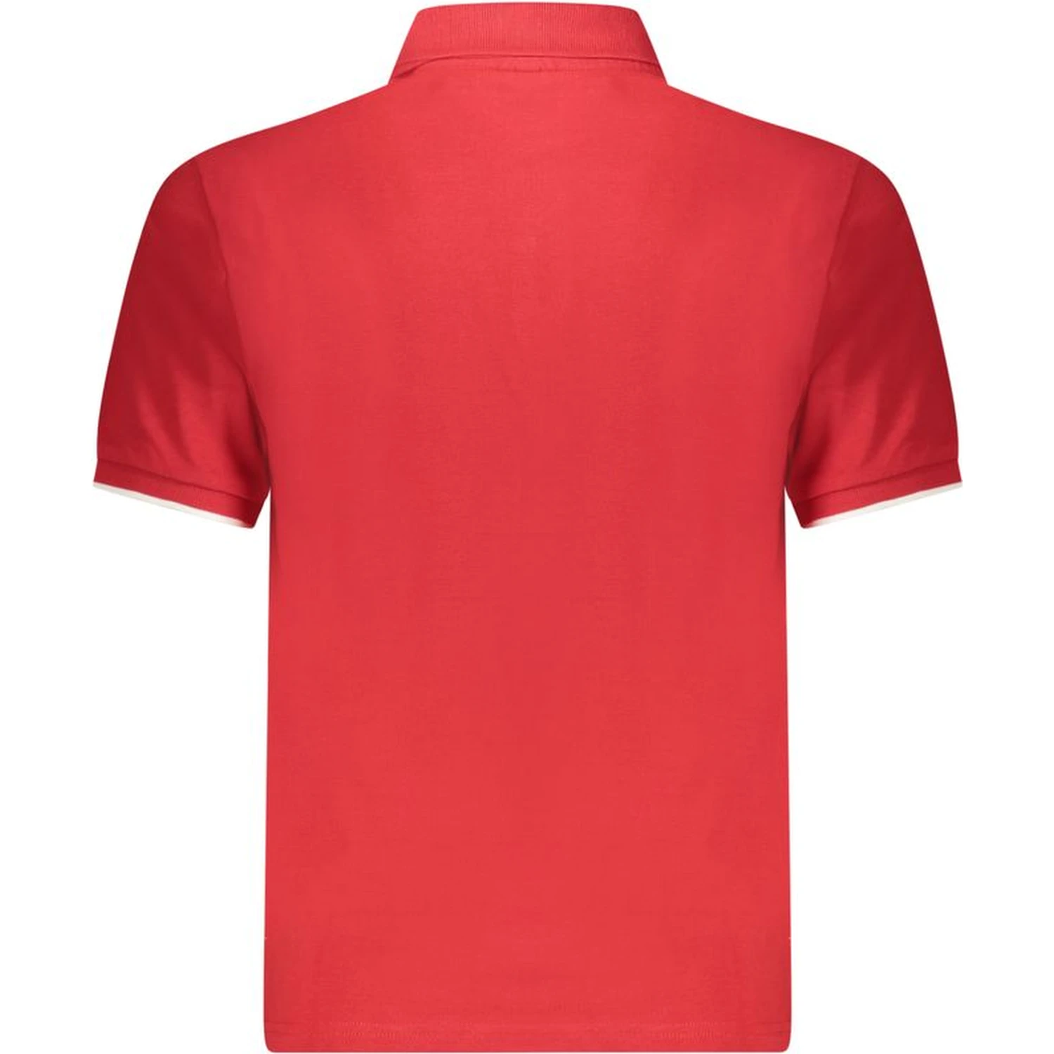 Red Cotton Polo Shirt