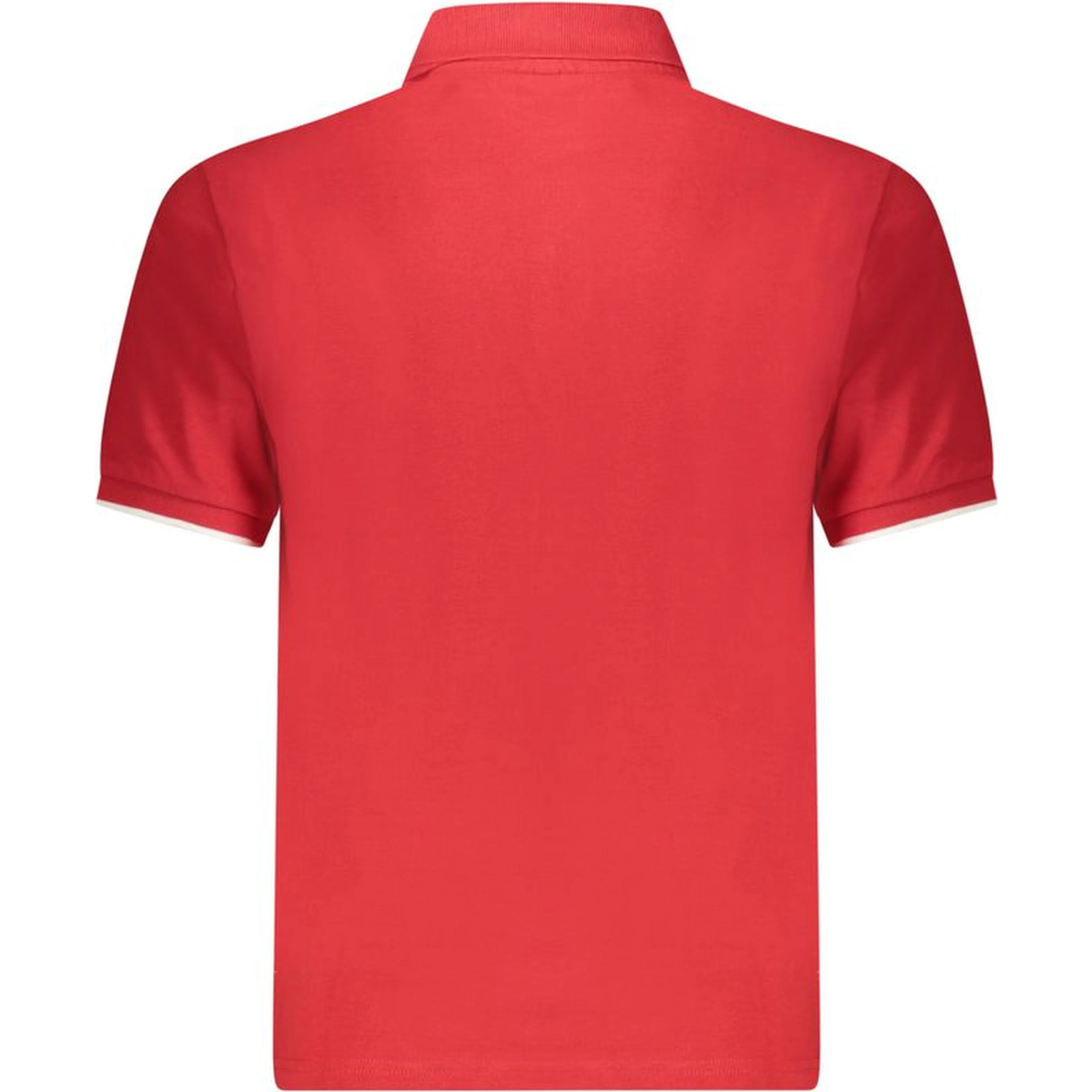 Red Cotton Polo Shirt