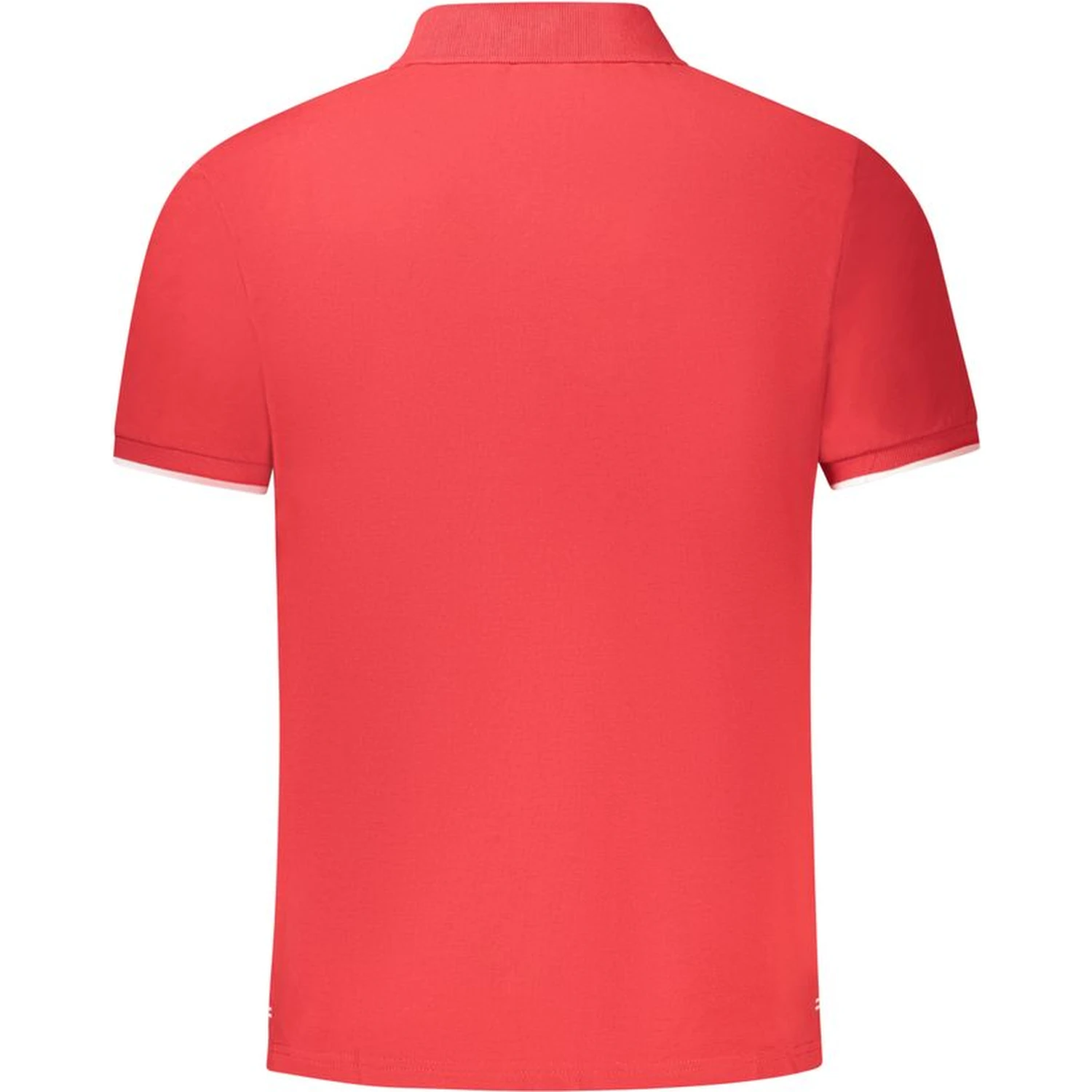 Red Cotton Polo Shirt