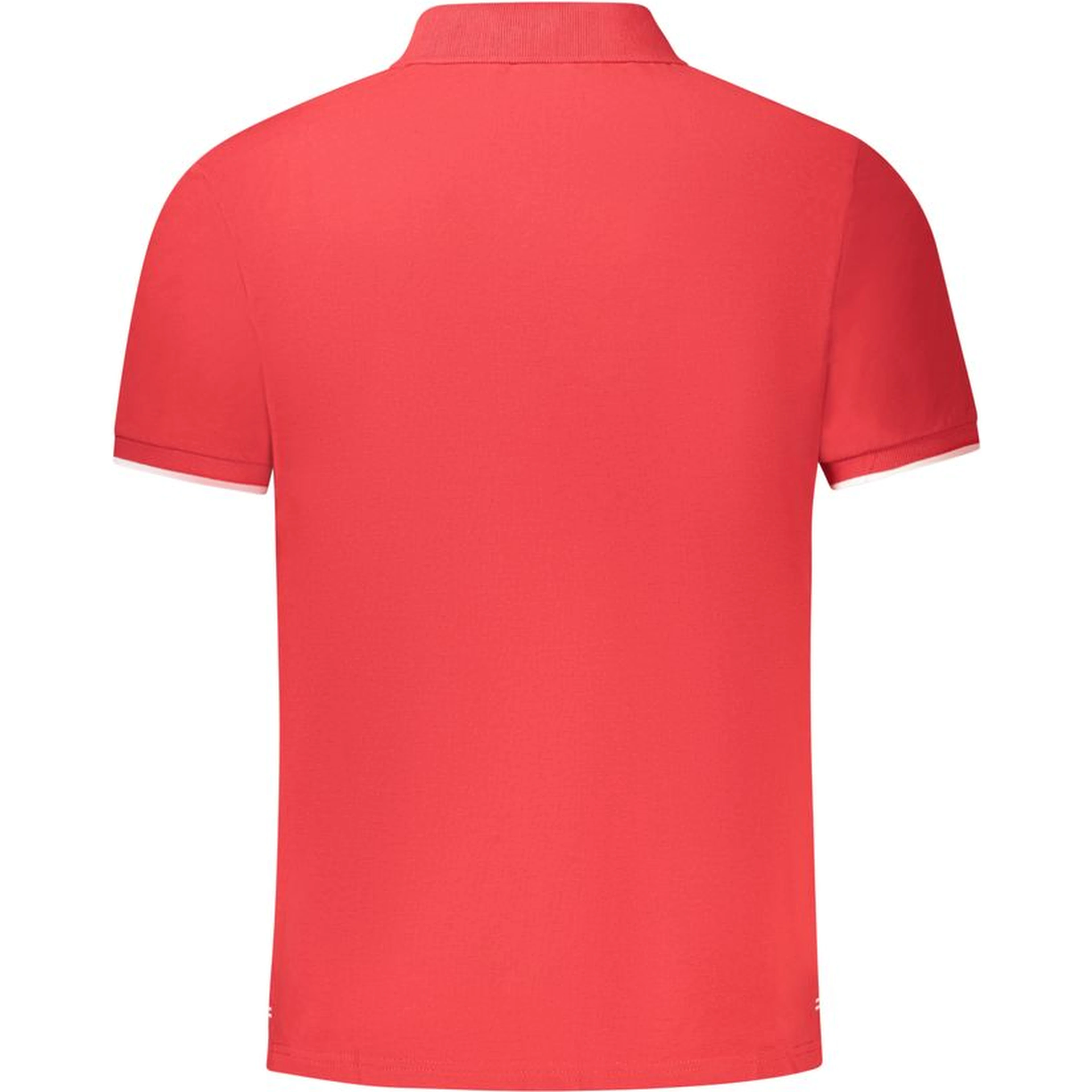 Red Cotton Polo Shirt