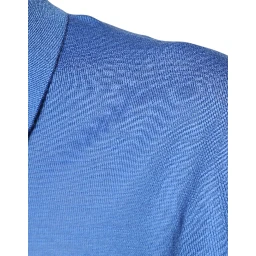 Blue Collared Short Sleeves Polo T-shirt