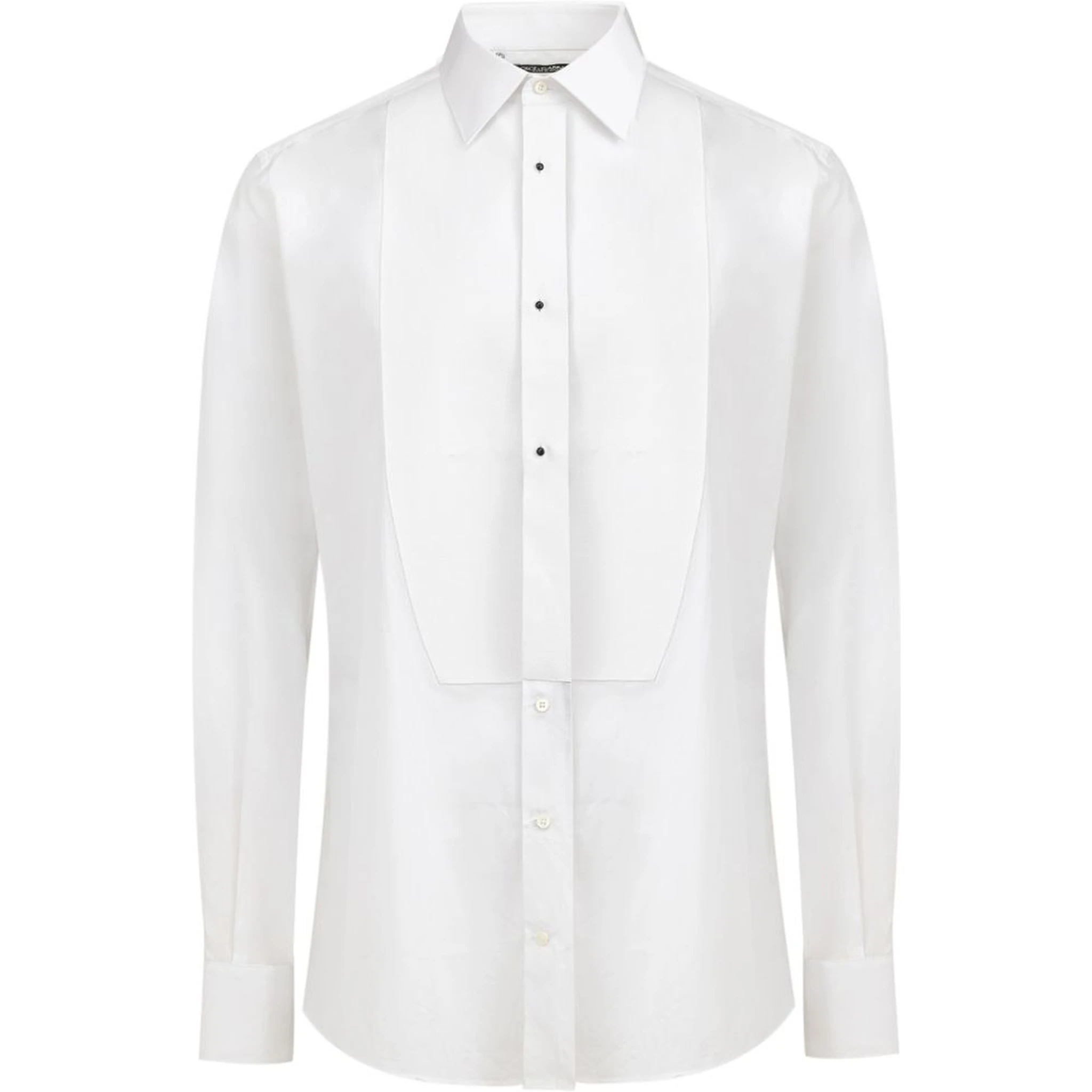 White Cotton Dress Shirt