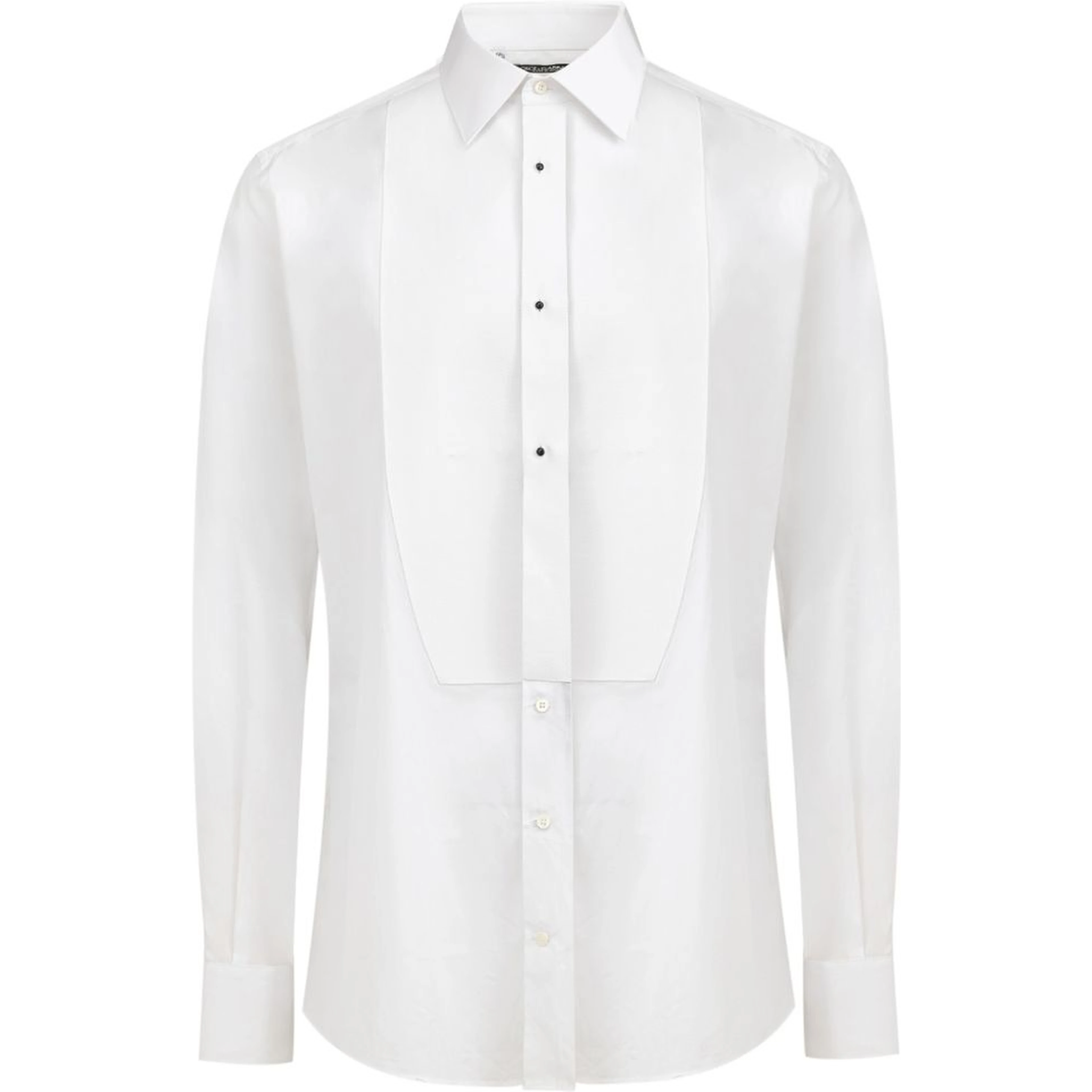 White Cotton Dress Shirt