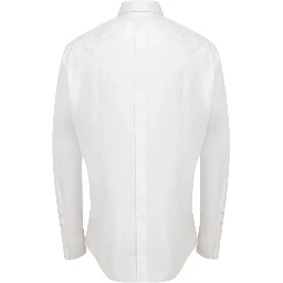 White Cotton Dress Shirt