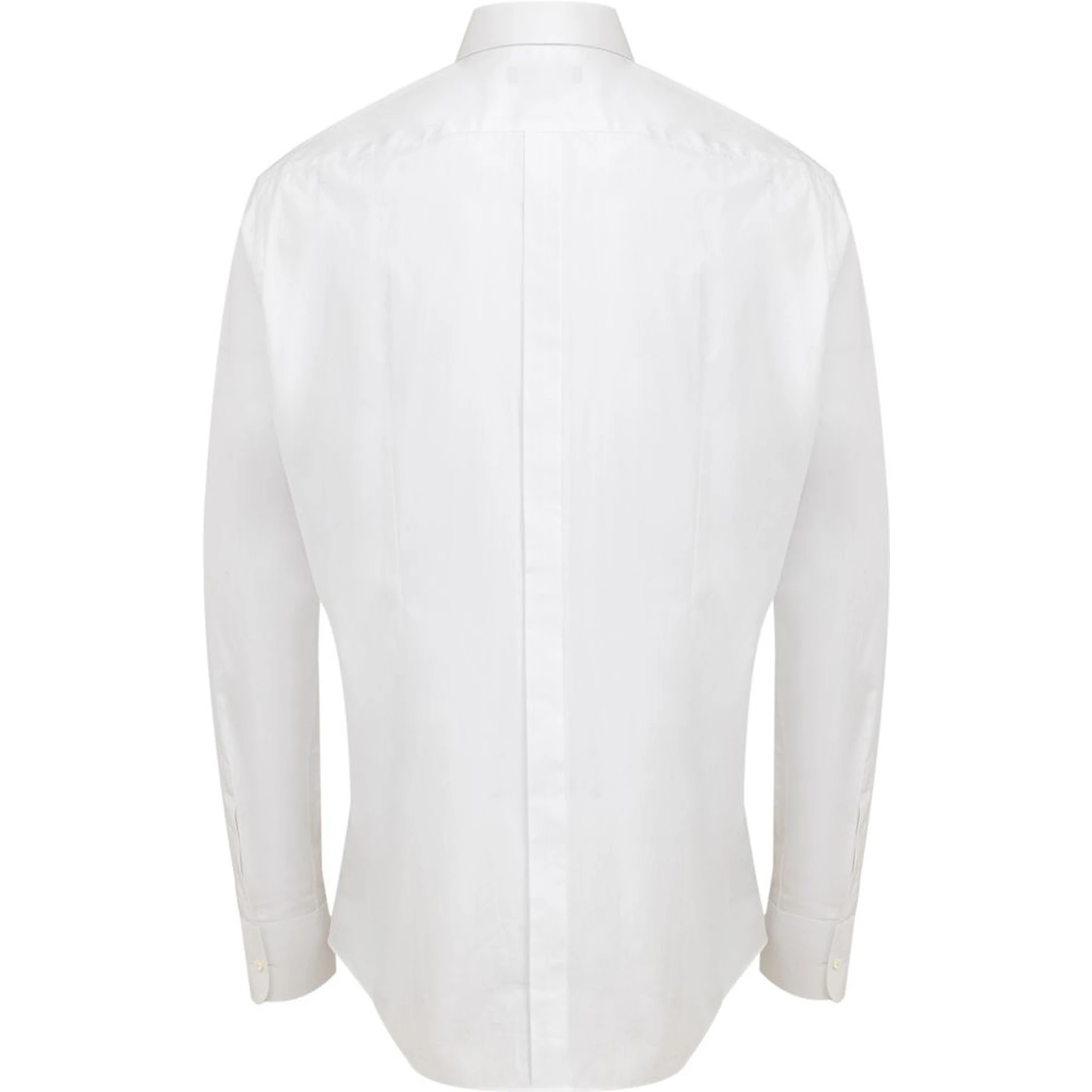 White Cotton Dress Shirt
