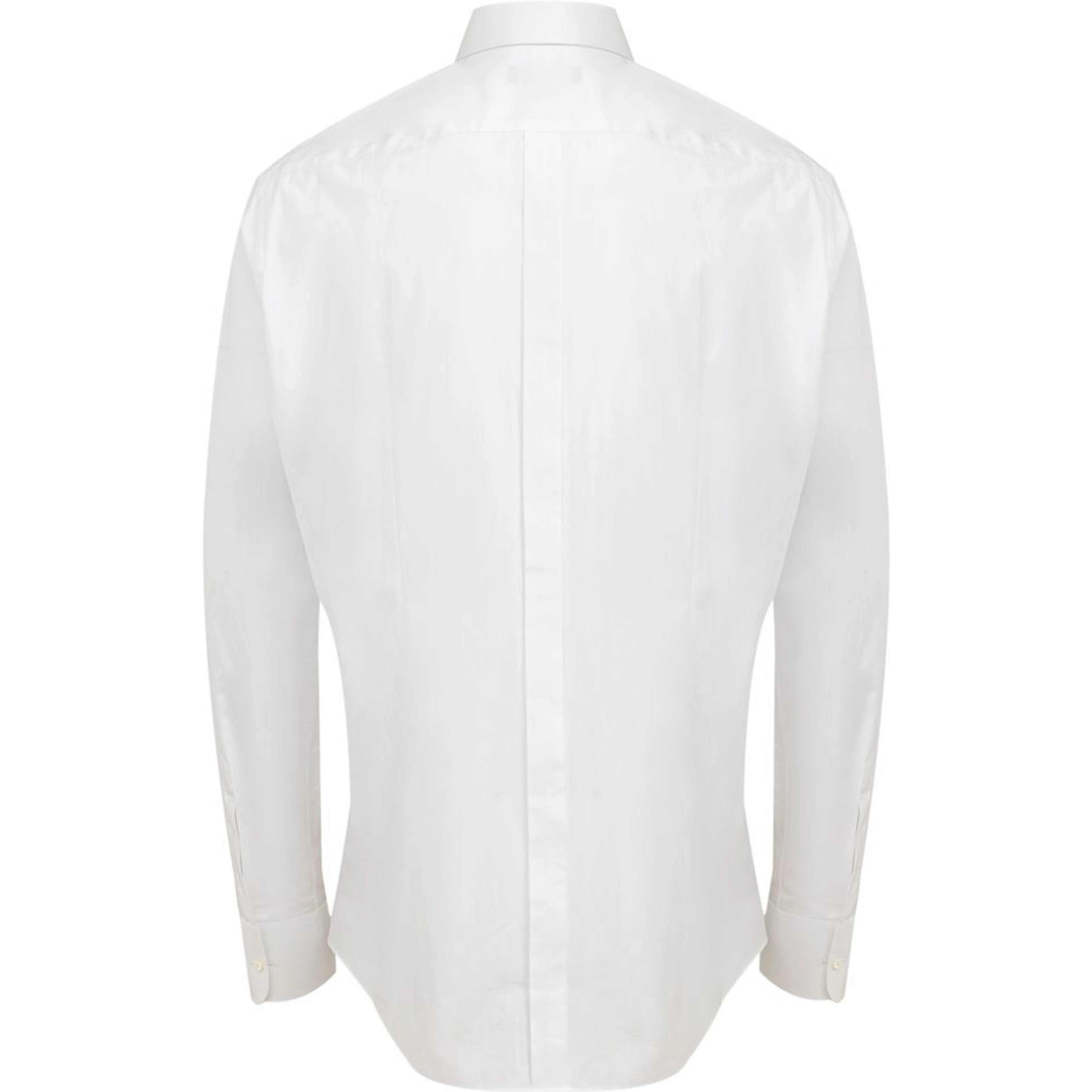 White Cotton Dress Shirt