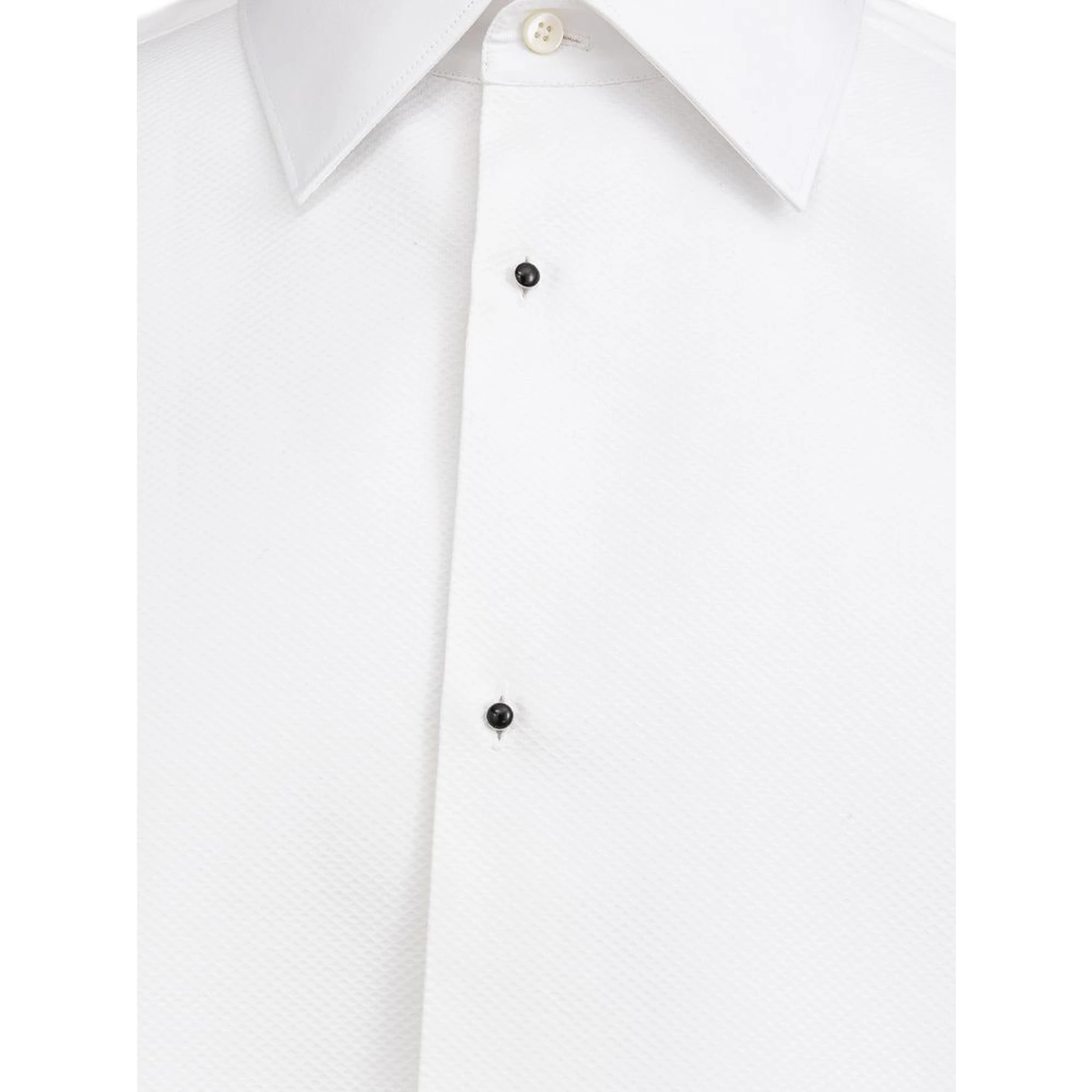 White Cotton Dress Shirt