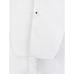 White Cotton Dress Shirt