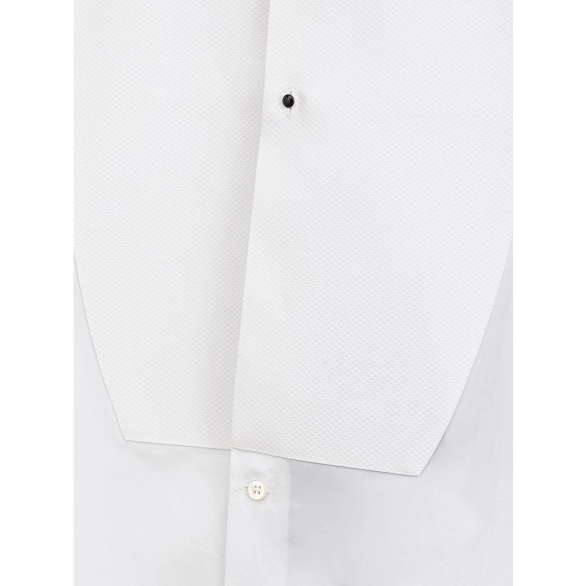 White Cotton Dress Shirt
