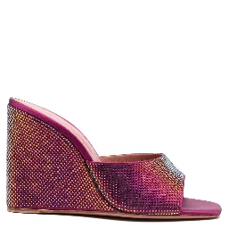 Amina Muaddi Sandals Red