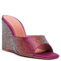 Amina Muaddi Sandals Red