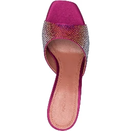 Amina Muaddi Sandals Red