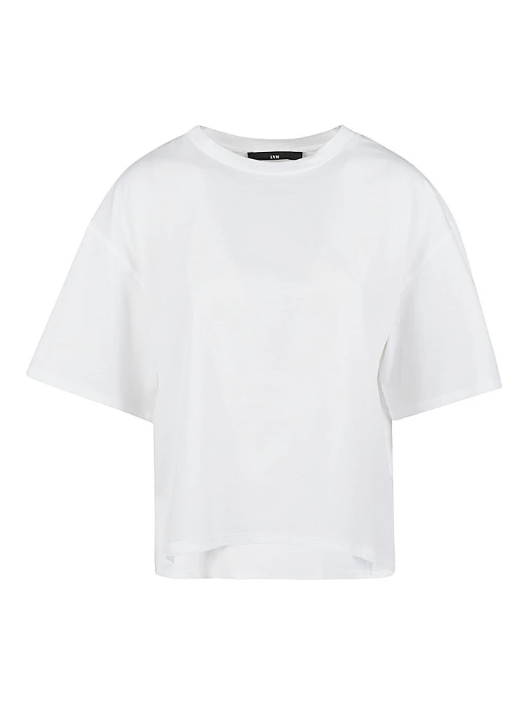 White Oversized Cotton T-shirt