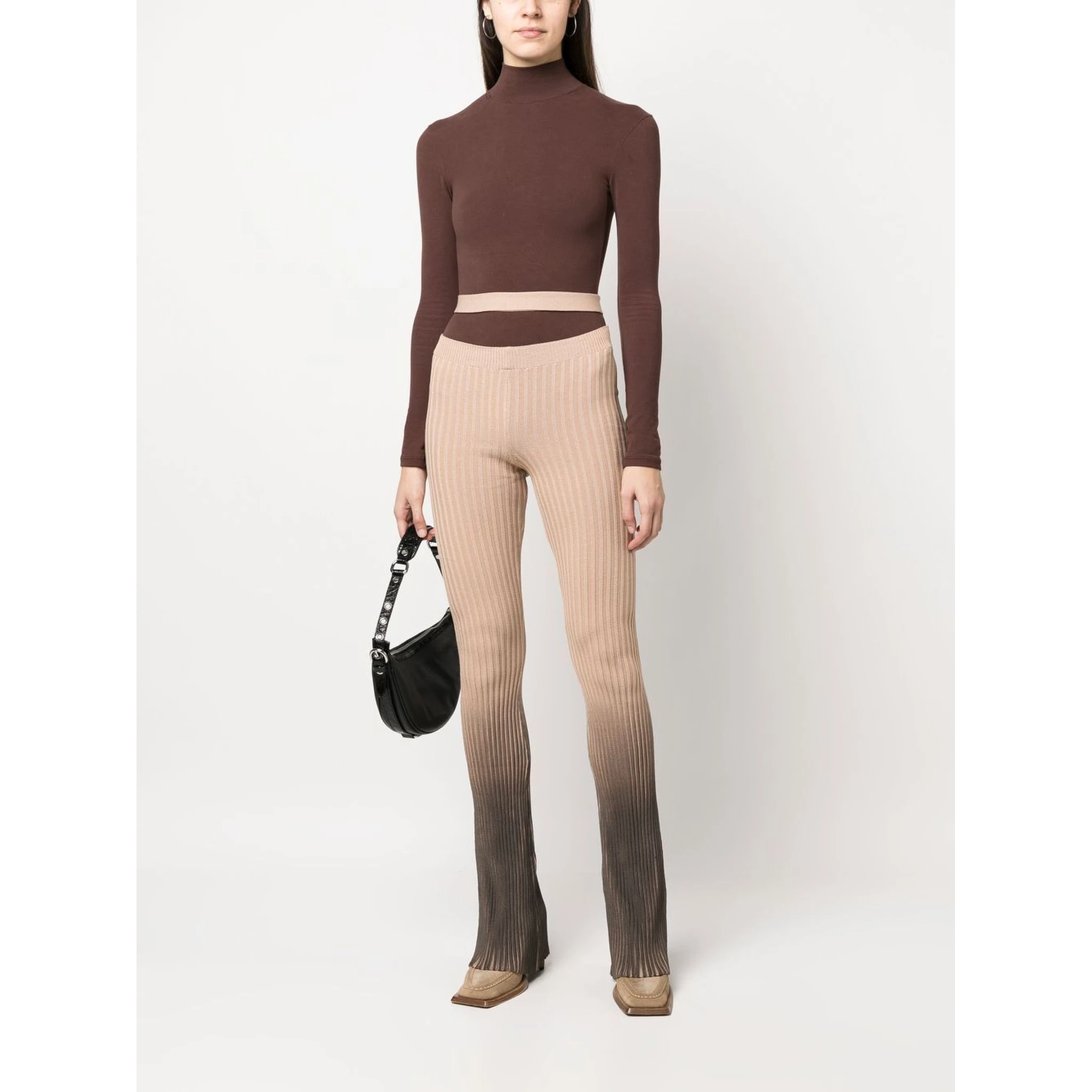 Andrea Adamo Trousers Brown