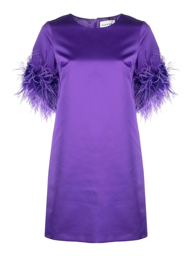 Parosh Dresses Purple