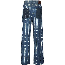 Denim Jeans Tie-dye Miles In Blue