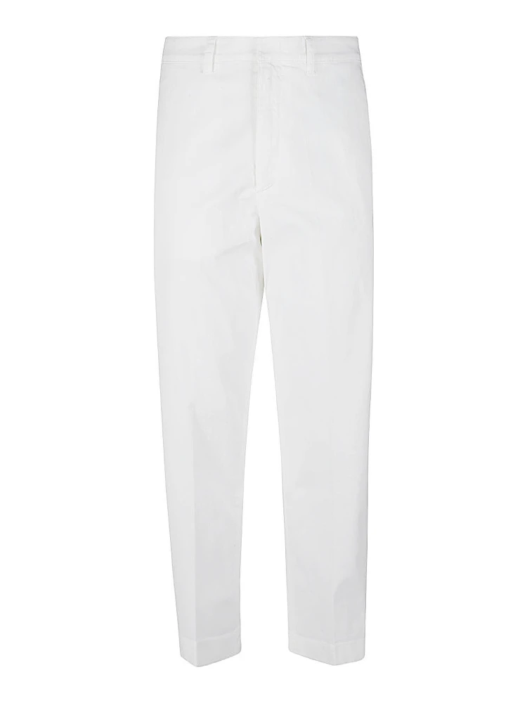 White Wide Leg Trouser